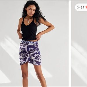 💥💥Sale!!💥💥 FP She’s something else mini skirt Plum Combo or strapless top